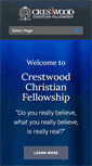 Mobile Screenshot of crestwoodchristian.net