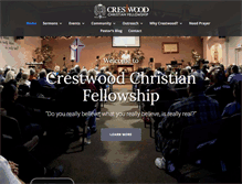 Tablet Screenshot of crestwoodchristian.net